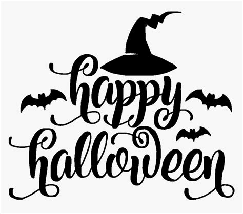 free black and white halloween clip art